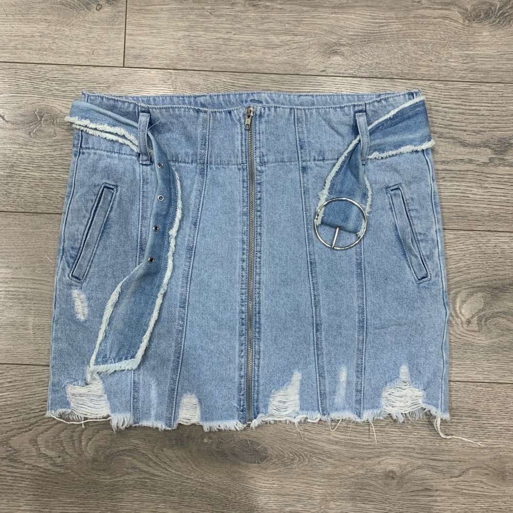 Forever 21 Denim Mini Skirt
